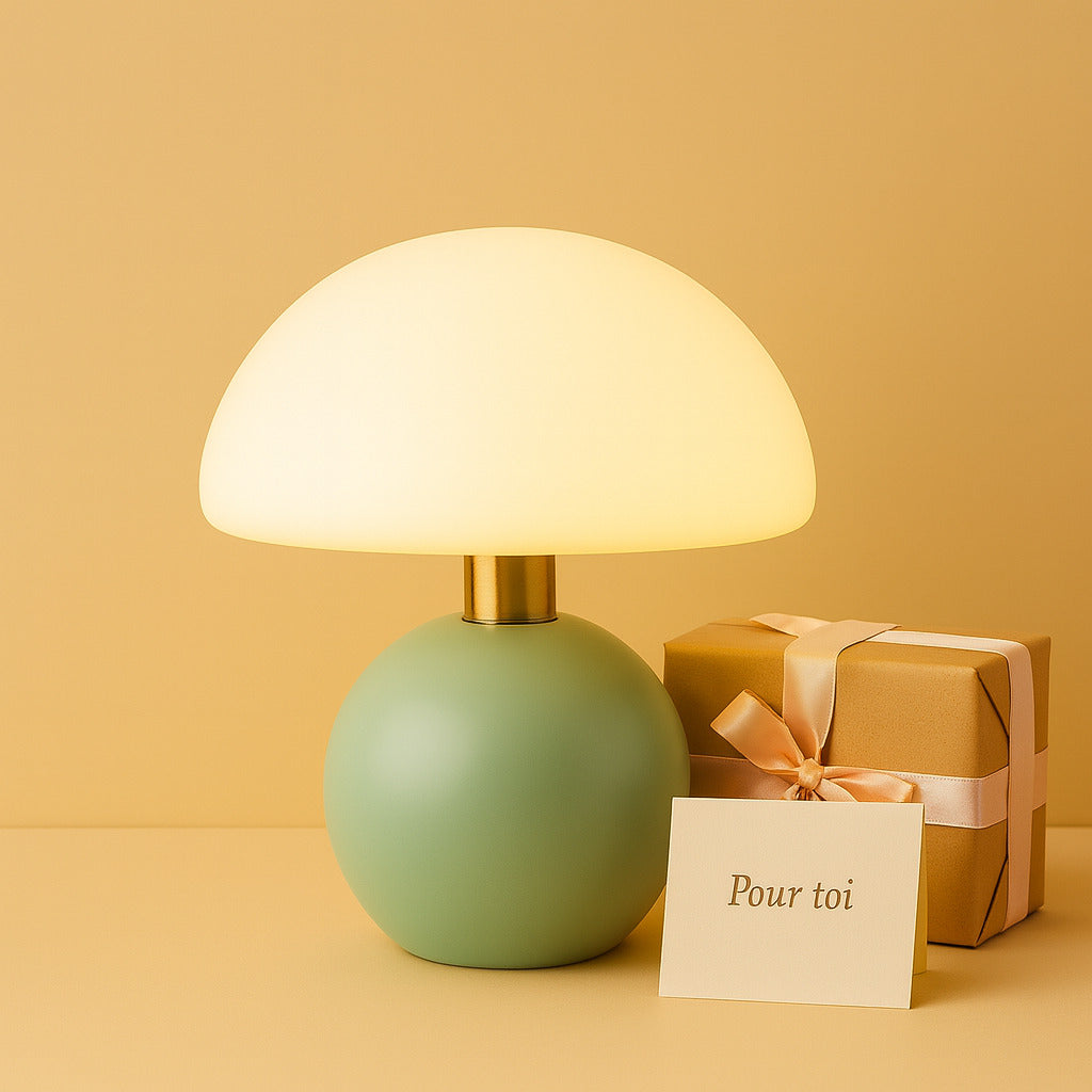 Lampe de chevet LED verte – Design original et moderne